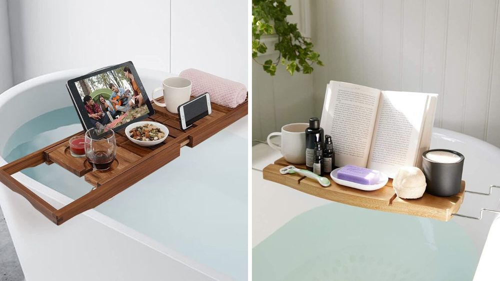 Top Bathtub Shelf Reviews Get Relaxed With Everything At Hand