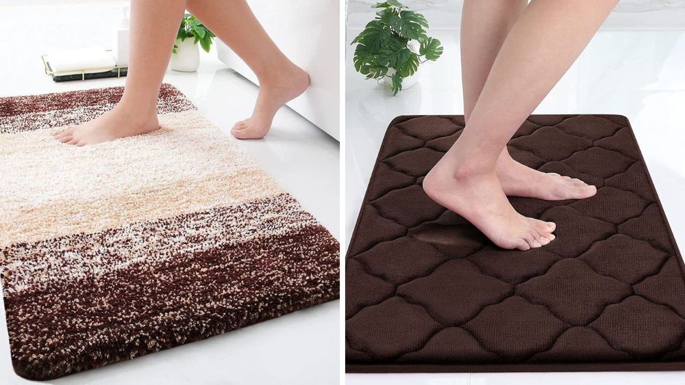 6 Brown Bathroom Rugs that Will Take Your Space From Drab to Fab