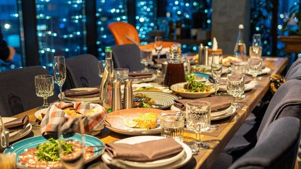 Lazy Susan spice rack